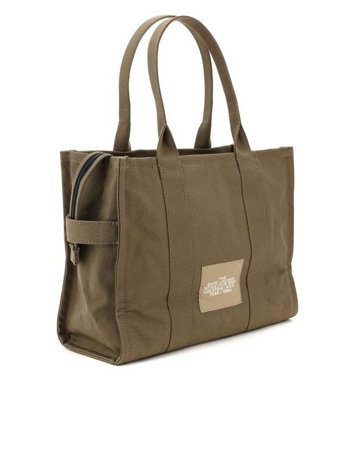 Marc Jacobs Brown The Large Traveler Tote Bag