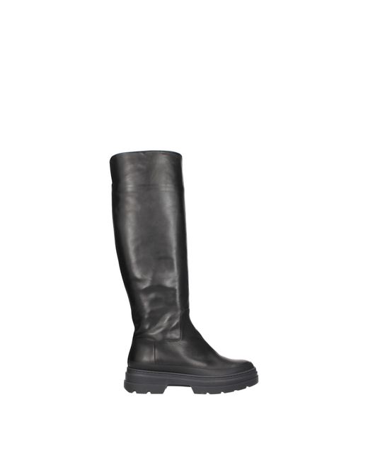 Max Mara Black Boots Beryl Frauen Leder schwarz