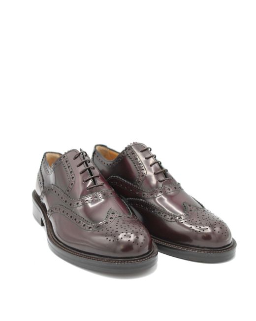 Homme Chaussures Chaussures  à lacets Chaussures Oxford Chaussures à lacets Cuir Buttero pour homme en coloris Marron 
