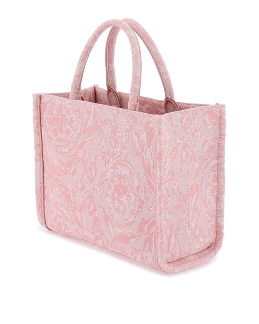 Versace Pink Kleine Barocco Athena Handtasche