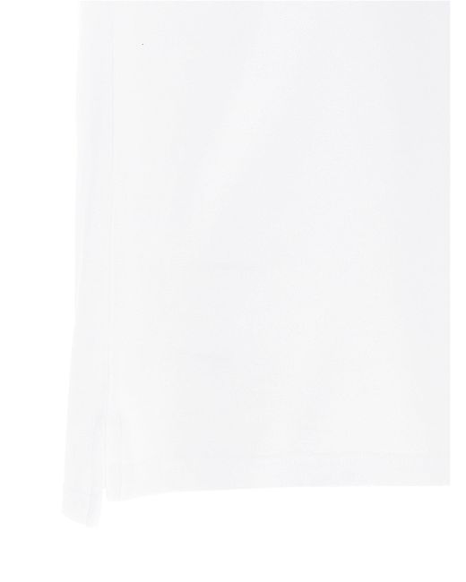 Etro White 'Pegaso' Polo Shirt for men
