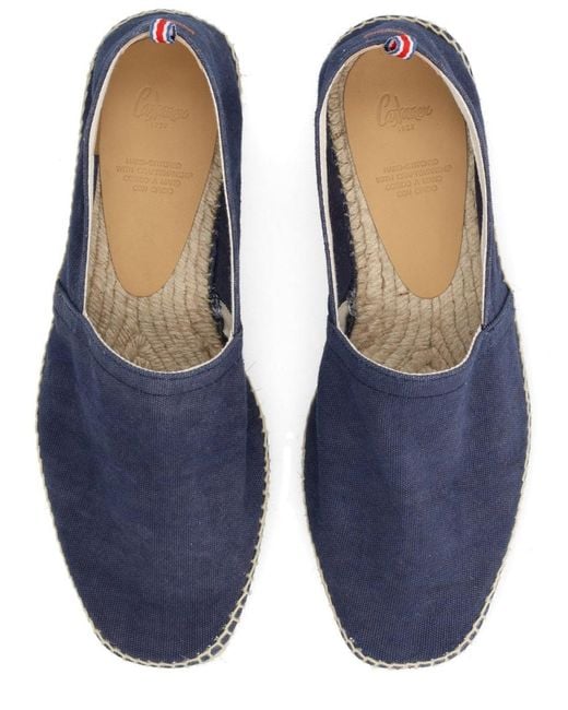Castaner Blue Cotton Ovine Leather