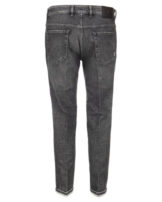 PT Torino reggae Slanke Fit Jeans in het Gray