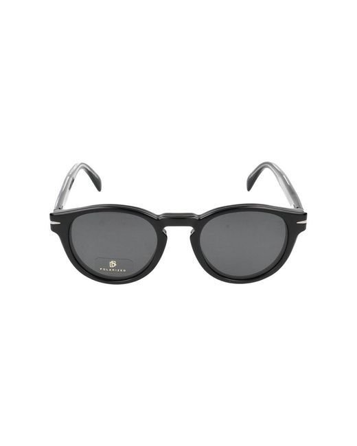David Beckham Black Sunglasses Db 7104/Cs /21/145 for men