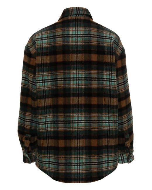 Winnie NY Black Check Shirt Jacket