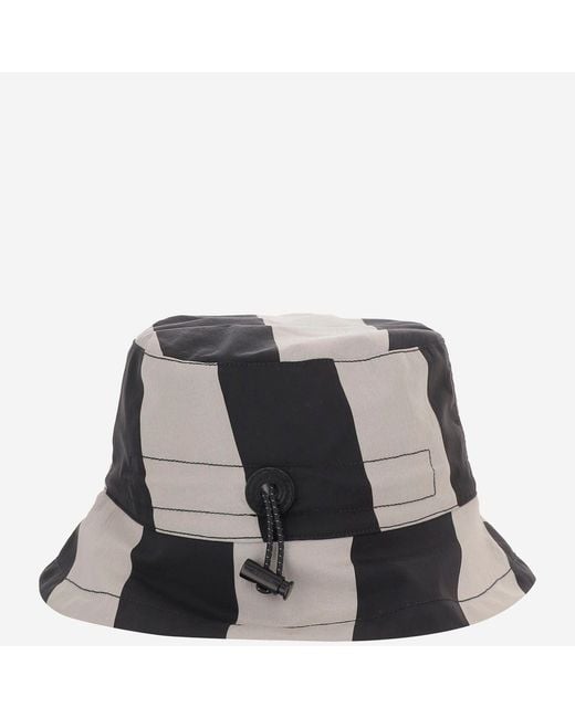 Jacquemus Black Bucket Hat With Logo