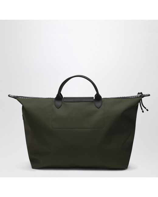 Longchamp Khaki Travel Bag Le Pliage Energy S in Black Lyst UK