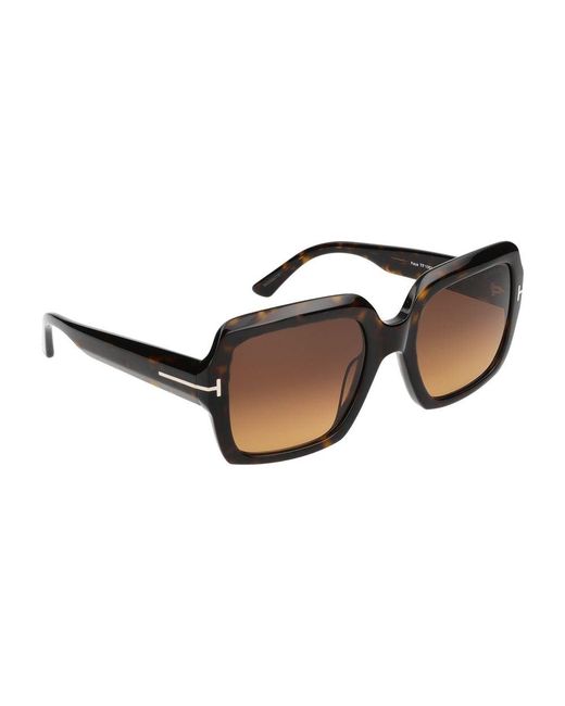 Tom Ford Zonnebrillen Ft1082 52,00 F /21/140 in het Brown