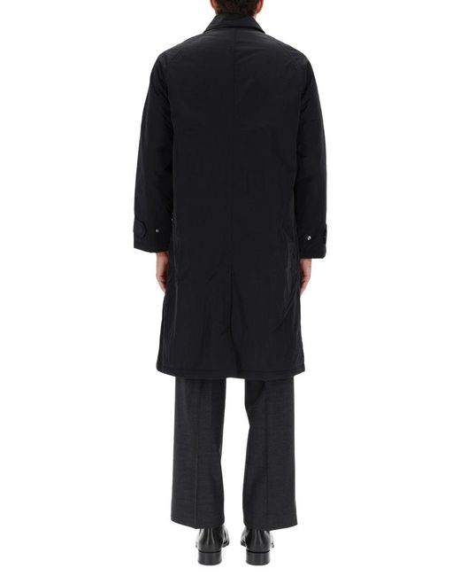 sunflower Black "Relaxed" Coat for men