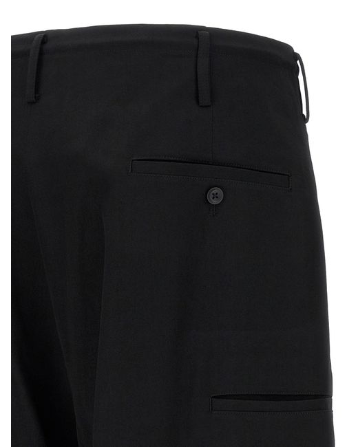 Yohji Yamamoto 'neue Standard -Brieftasche' Hosen in Black für Herren