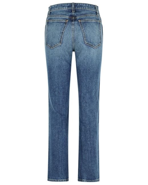 Khaite Blue 'Viv' Cotton Jeans