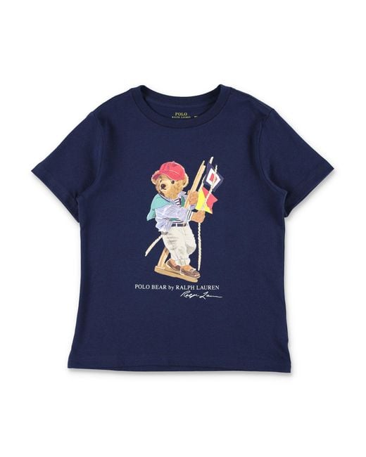 Polo Ralph Lauren Blue T Shirts And Polos