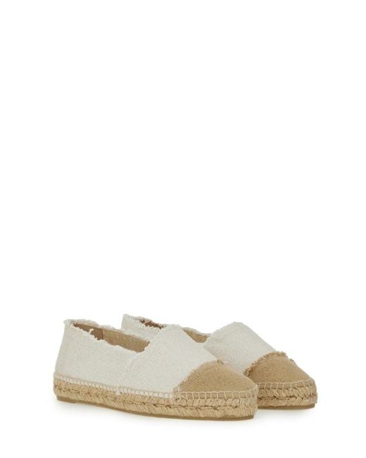 Castaner White Espadrilla "Kampala"