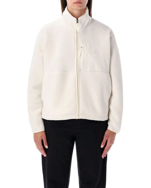 The North Face White Yumiori Full-Zip Fleece Jacket