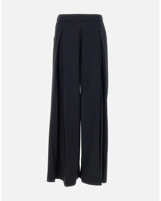 Rrd Blue Wide Leg Stretch Trousers