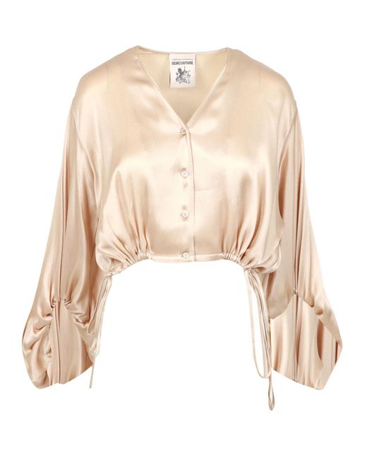 Semicouture Natural Shirts