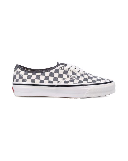 Off-White c/o Virgil Abloh White Authentic 44 Checkered Sneakers for men