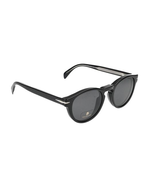 David Beckham Black Sunglasses Db 7104/Cs /21/145 for men