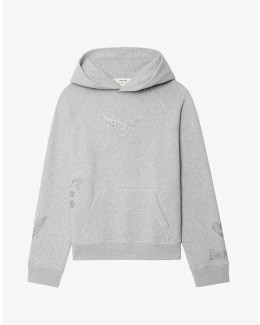 Zadig & Voltaire Gray Georgy