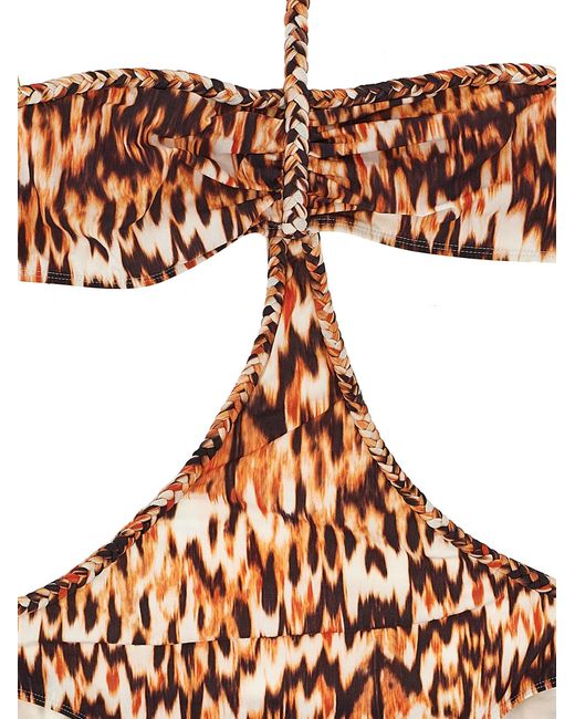 Isabel Marant White 'Farah' ein Stück Badeanzug