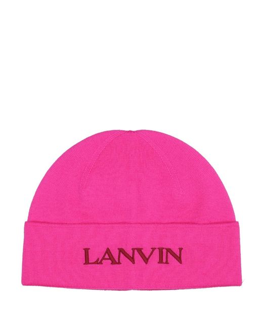 Lanvin Pink Hats Fuchsia