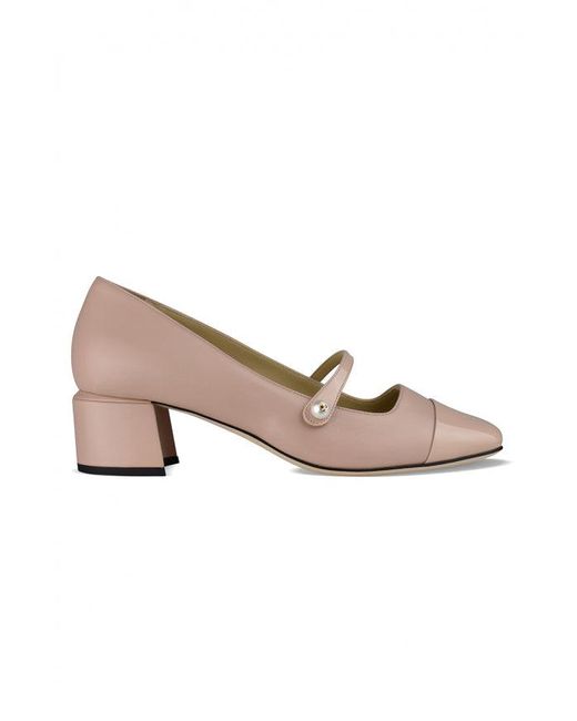 Jimmy Choo Pink Elisa 45 Pumps