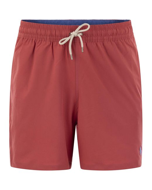 Beach Boxers Polo Ralph Lauren pour homme en coloris Red