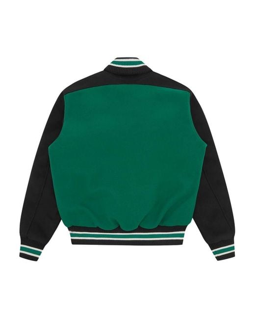 ICECREAM Green College Varsity Jacket