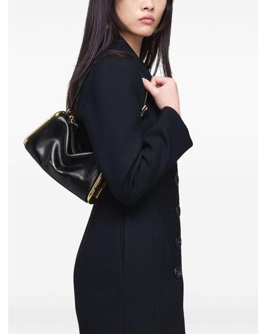 Marc Jacobs Black The Juliette Leather Shoulder Bag
