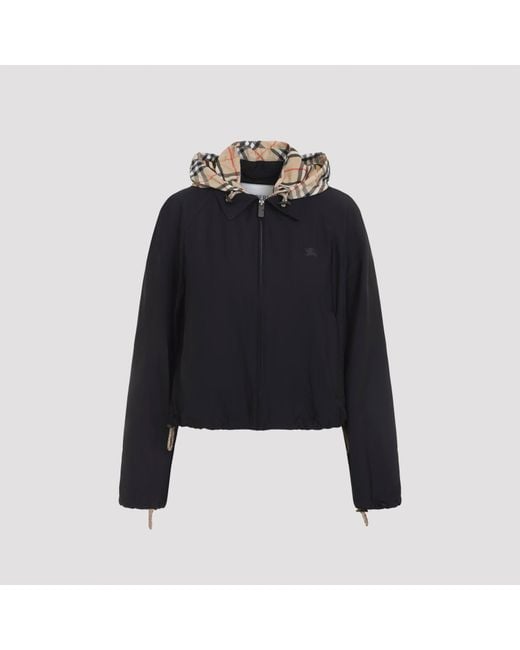 Burberry Blue Newcott Harrington Jacket
