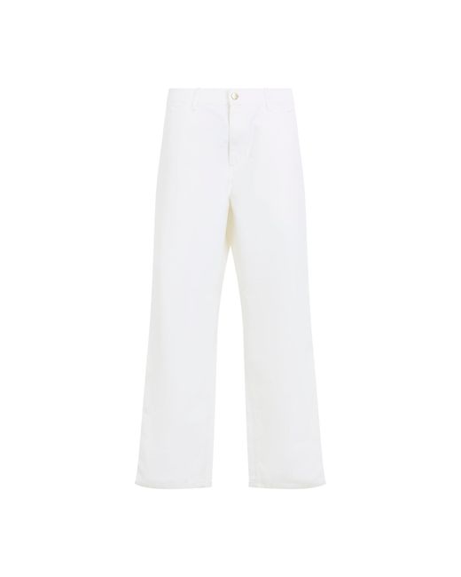 Carhartt White Single Knee Pant for men