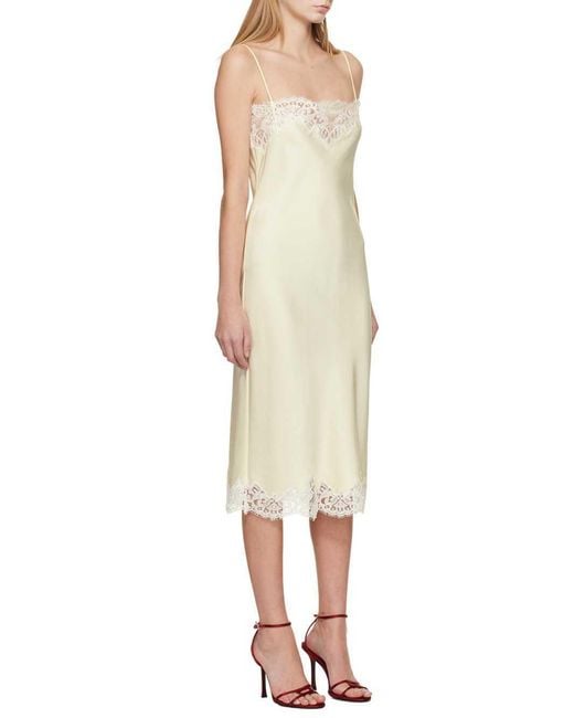 Stella McCartney White Iconic Butterlik Lace Dress