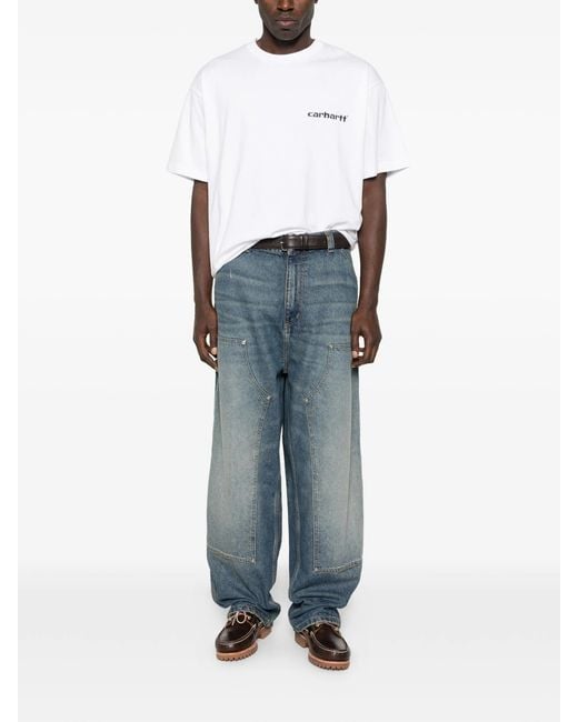 Carhartt Blue Og Double Knee Pant