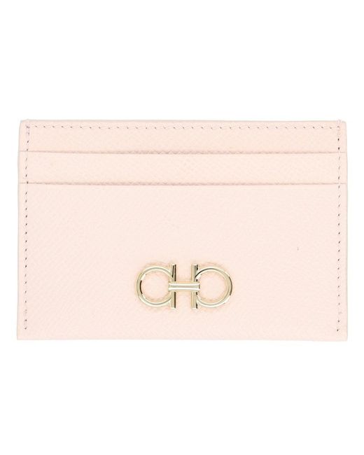 Ferragamo Natural Elegant Mini Wallet For