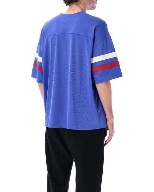 Champion Blue Mesh Football T-Shirt