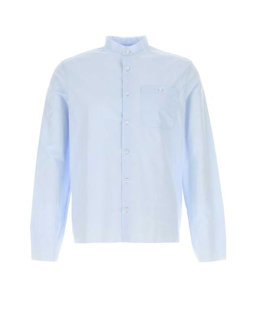 Prada Blue Regular Shirt for men