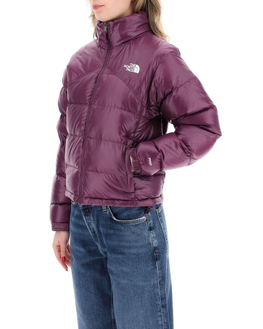 La chaqueta retro nuptse retro de North Face 2000 The North Face de color Purple