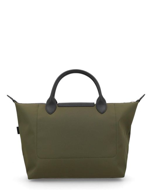 Longchamp Green "Le Piliage Energy" Large Bag