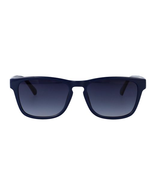 Calvin Klein Blue Rectangular Sunglasses Ckj21623 S 400 for men