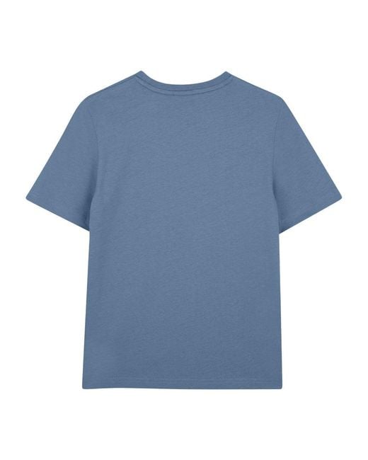 Boss Blue T-Shirt Con Logo