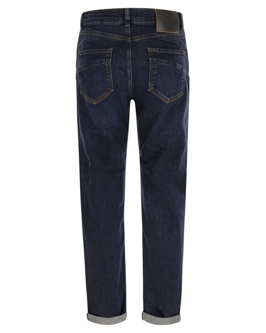 Sportmax Blue Navata Perfect Fit Denim With Boyfriend Line