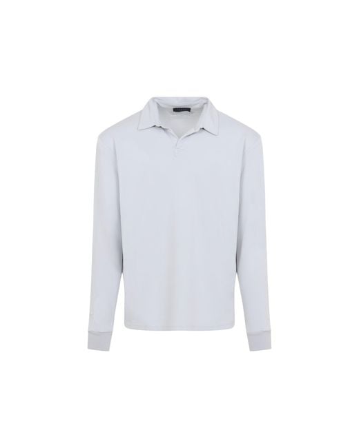 Sease White Supima Polo Shirt