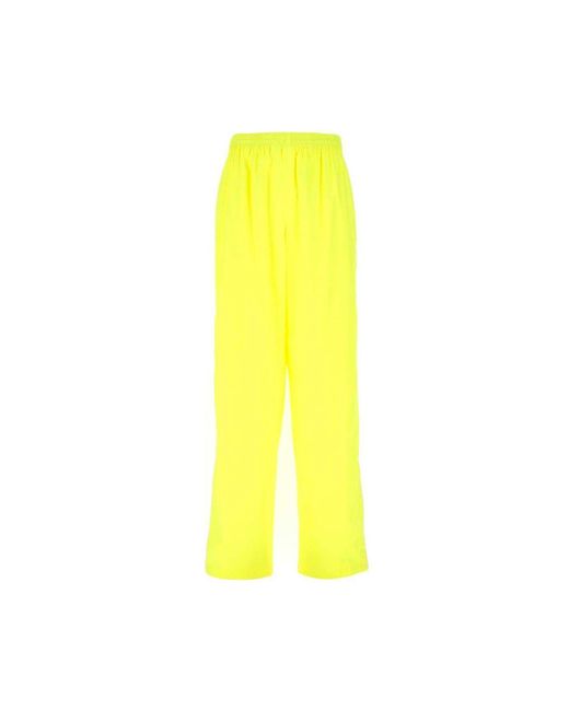 Pantalones de chándal de neón Balenciaga de hombre de color Yellow