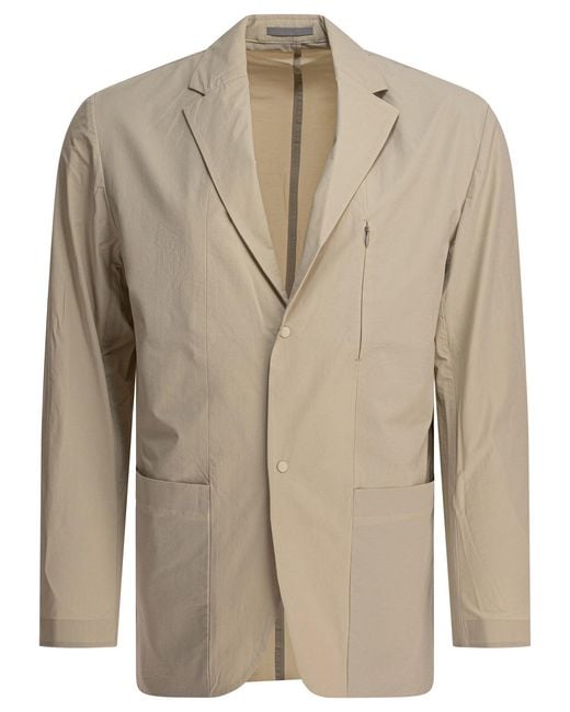Norse Projects Natural "Emil Travel Light" Blazer Jacket for men