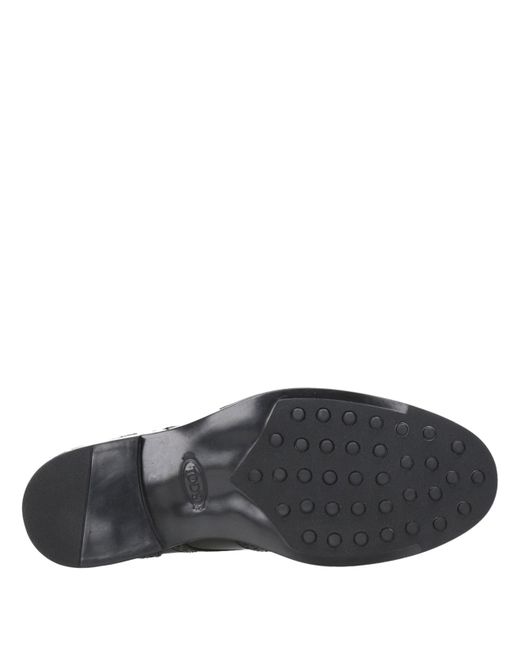 Tod's Black Flat Shoes