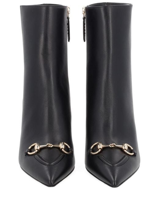 Gucci Black Boot With Clamp