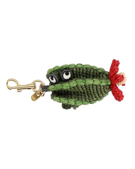 Anya Hindmarch Green Cahrm Keychain Cactus