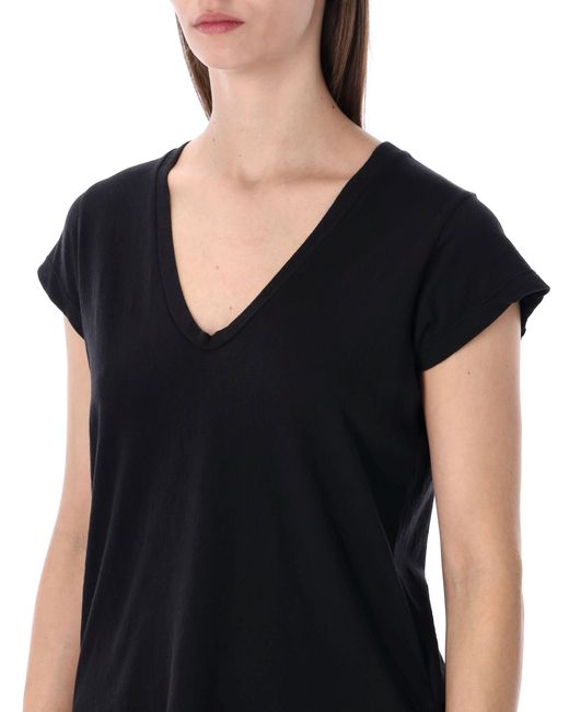 James Perse Black T-Shirts und Polos Schwarz
