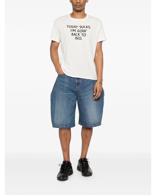 R13 White Today Sucks Boy T