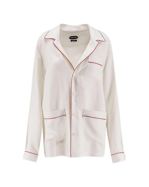 Tom Ford White Silk Shirt